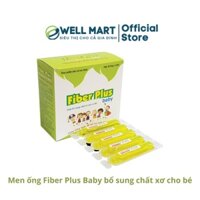 Men ống Fiber Plus Baby giảm táo bón cho bé hộp 20 ống