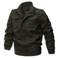 Men Pilot Jackets Bomber Cotton Coat Jacket Air Force Flight Jacket