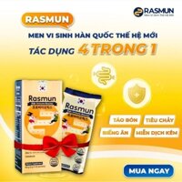 Men RASMUN PROBIOTICS 10 tỷ lợi khuẩn (Hộp 30 gói) - NK Hàn Quốc