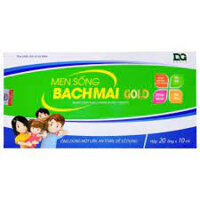 men sống bạch mai gold-hỗ trợ giảm các triệu chứng tiêu chảy, phân sống, rối loạn tiêu hóa