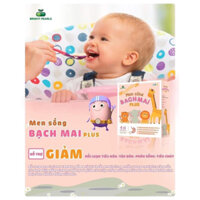 Men sống Bạch Mai hỗ trợ rối loạn tiêu hoá cho bé hộp 15 ống 10ml