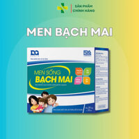 Men sống Bạch Mai Men vi sinh cho bé tiêu hóa khỏe trẻ hết Tiêu chảy Táo bón với 3 chủng lợi khuẩn