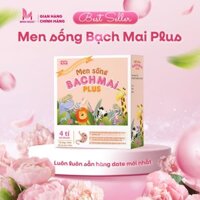 Men sống Bạch Mai Plus - Bảo vệ đường tiêu hóa cho bé