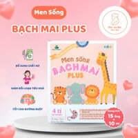 Men Sống Bạch Mai Plus Bổ Sung Chất Xơ Giảm Rối Loạn Tiêu Hoá Biếng Ăn Tốt Cho Đường Ruột 10ml