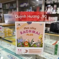 Men sống Bạch Mai Plus hộp 15 ống bổ sung 4 tỉ lợi khuẩn cho đường tiêu hóa của bé