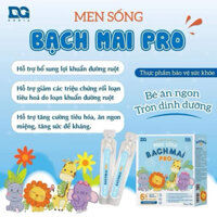 Men sống bạch mai pro 6 tỉ lợi khuẩn ❤️ Bé hết biếng ăn, giảm rối loạn tiêu hoá
