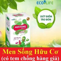 Men Sống Hữu Cơ Ecolife - Dùng Cho Táo Bón,Tiêu chảy,rối loạn tiêu hóa,trẻ em kém ăn chậm lớn