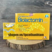 Men tiêu hóa cho bé Biolactomin bổ sung lợi khuẩn hỗ trợ tăng cường hệ tiêu hóa - Hộp 30 gói