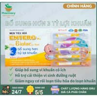Men tiêu hoá ENTERO MIN PLUS BIOLAC TO GOLD giúp cải thiện các rối loạn tiêu hoá hộp 20 ống
