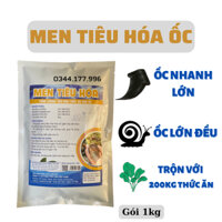 Men Tiêu Hóa giúp ốc nhồi, ốc bươu đen lớn nhanh gói 1 kg