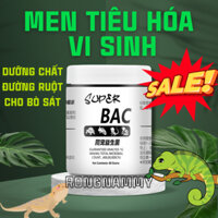 MEN TIÊU HÓA VI SINH SUPER HỖ TRỢ ĐƯỜNG RUỘT CHO BÒ SÁT THÚ CƯNG RỒNG NAM MỸ RÙA SULCATA CHÍNH HÃNG SUPER GIÁ RẺ