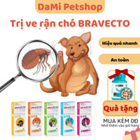 MEN TIÊU HÓA, VITAMIN, VE RẬN CHÓ BRAVECTO