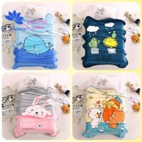 Mền Tuyết Nhung Em Bé Khổ Nhỏ 100x140 Cm - Chăn Tuyết Nhung Cho Bé Muji