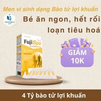 Men vi sinh, bào tử lợi khuẩn hết rối loạn tiêu hoá Fuji Spo hộp 20 ống.