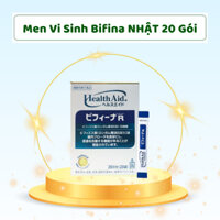 Men Vi Sinh Bifina Nhật Bản - Loại R 20 Gói - Giảm Chướng Bụng Đầy Hơi Ăn Uống Khó Tiêu khoahocsuckhoe