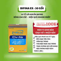 Men vi sinh Bifina Nhật Bản EX 30 Gói [CAO CẤP] Bifina Ex 30 thoát ngay viêm đại tràng, hội chứng ruột kích thích