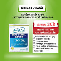 Men Vi Sinh Bifina Nhật Bản R 20 Gói [CHÍNH HÃNG] Bifina R 20 Giảm chướng bụng,đầy hơi, ăn uống khó tiêu, Viêm Đại Tràng