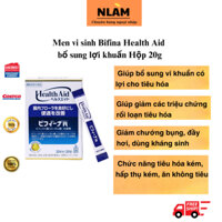 Men vi sinh Bifina R Health Aid bổ sung lợi khuẩn cho tiêu hóa, giảm rối loạn tiêu hóa, đại tràng (20 gói)