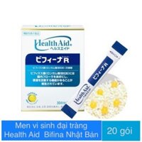 Men vi sinh BIFINA R Health Aid hỗ trợ tiêu hóa của Nhật Bản (Hộp 20 gói)