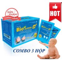 Men vi sinh Bio Acimin Gold, hỗ trợ tiêu hoá cho trẻ biếng ăn, combo 3 hộp