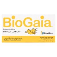 Men vi sinh BioGaia dạng viên bổ sung lợi khuẩn cho hệ tiêu hóa (Hộp 10 viên)