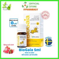 Men vi sinh BioGaia ProTectis Drops cải thiện hệ tiêu hóa xuất xứ Thụy Điển dung tích 5ml