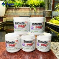 Men Vi Sinh BIOKOI PRO+ 200g Giúp Làm Trong Nước Hồ Cá Koi, Phân Hủy Chất Thải, Thức Ăn Thừa Của Cá (dạng bột)