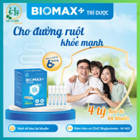 Men vi sinh BIOMAX+ dạng ống không mùi, không vị- bổ sung 4 tỷ lợi khuẩn + kẽm- Hộp 20 ống