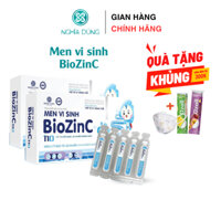 Men vi sinh BioZinc NGHĨA DŨNG, cân bằng hệ vi sinh đường ruột (hộp 20 ống*10ml)