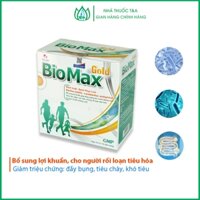 Men Vi Sinh Bổ Sung Lợi Khuẩn, Dùng Cho Rối Loạn Tiêu Hóa - BIOMAX GOLD, Hộp 100 viên