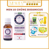 Men vi sinh cho bé, Men vi sinh 10 chủng BioAmicus Complete 10ml giúp bé tiêu hóa tốt, ăn ngon