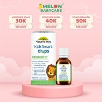 Men vi sinh cho bé Nature’s Way Kids Smart Drops Probiotic tăng cường sức khỏe hệ đường ruột 20ml - Melon Babycare