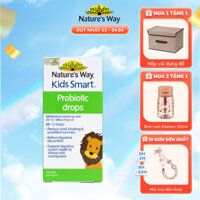 Men Vi Sinh Cho Bé Nature's Way Kids Smart Drops Probiotic Dạng Giọt Bổ Sung Lợi Khuẩn Thuần Chủng Cho Hệ Tiêu Hóa 20ml