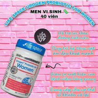 Men Vi Sinh Cho Phụ Nữ Life Space Urogen Probiotic For Women 60 Viên Úc