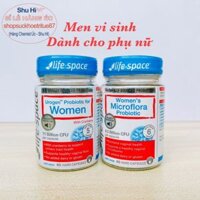 Men vi sinh cho phụ nữ life space urogen probiotic for women 40 viên, men women lifespace, men microflora life space úc