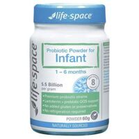 Men vi sinh cho trẻ sơ sinh Life Space Probiotic Powder For Infant 60g