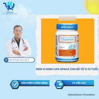 Men vi sinh cho trẻ từ 3 đến 12 tuổi Lifespace Probiotic Powder for Children