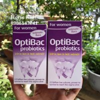 Men vi sinh chữa Nấm Âm đạo và Viêm Tiết niệu OptiBac Probiotics 30/90 viên (Anh)