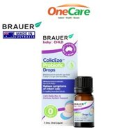 Men vi sinh dạng lỏng Brauer Baby & Child ColicEze Probiotic Drops Hỗ trợ giảm đau bụng 7,5ml
