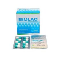 Men vi sinh đường ruột Biolac Hộp 100 viên - Lọ 100 viên