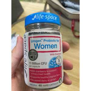 Men vi sinh đường tiết niệu cho phụ nữ Life Space Urogen Probiotic For Women 60 Capsules