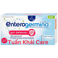 Men vi sinh Enterogermina Gut Defense 2 tỷ lợi khuẩn hàng Pháp Hộp 20 ống tăng cường tiêu hóa, hỗ trợ bảo vệ đường ruột