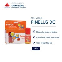 Men vi sinh FINELUS DC, hộp 10 lọ (FINELUS DC - Bioenzyme Dietary Food Supplement, box containing 10 bottles)