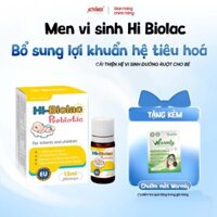 Men vi sinh Hi Biolac ACTIVMEDI PHARMA bổ sung lợi khuẩn, hỗ trợ sức khỏe tiêu hóa cho bé