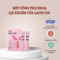 Men vi sinh hỗ trợ lợi khuẩn phụ khoa và dường ruột Why-Y Care Hàn Quốc Lacto On