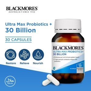 Men vi sinh hỗ trợ tiêu hóa Blackmores Probiotics+ Daily Health 30 viên