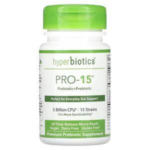 Men vi sinh hỗ trợ tiêu hóa, tăng sức đề kháng Hyperbiotics PRO-15