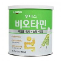 Men Vi Sinh ILDONG HÀN QUỐC, Hộp 100 Gói * 1g - Sanaha