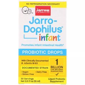 Men vi sinh Jarro – Dophilus Probiotics Infant - Hỗ trợ tiêu hóa, đẩy đờm (Cho bé từ 0-6 tháng)