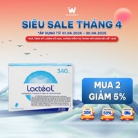 Men vi sinh LACTEOL - Pháp giúp ổn định hệ tiêu hóa, hộp 10 gói